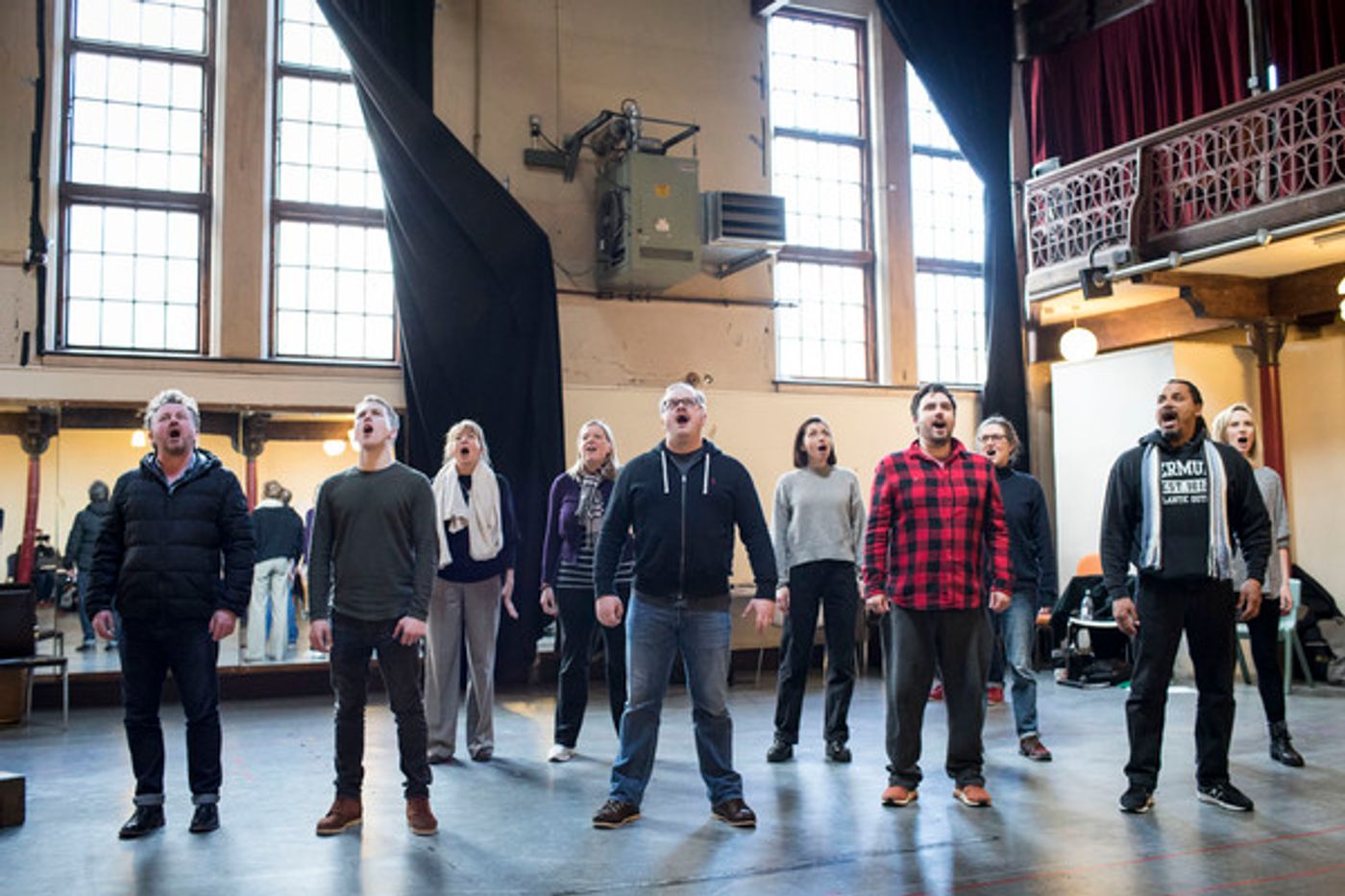 Photo Flash: Inside Rehearsals with Sting for THE LAST SHIP  Image