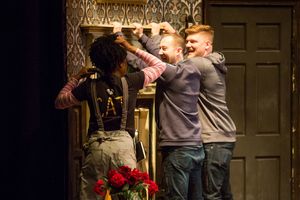 Ashley Bryant onstage with Matt Hamilton @ BroadwayWorld Ashley Bryant onstage with Matt Hamilton Photo