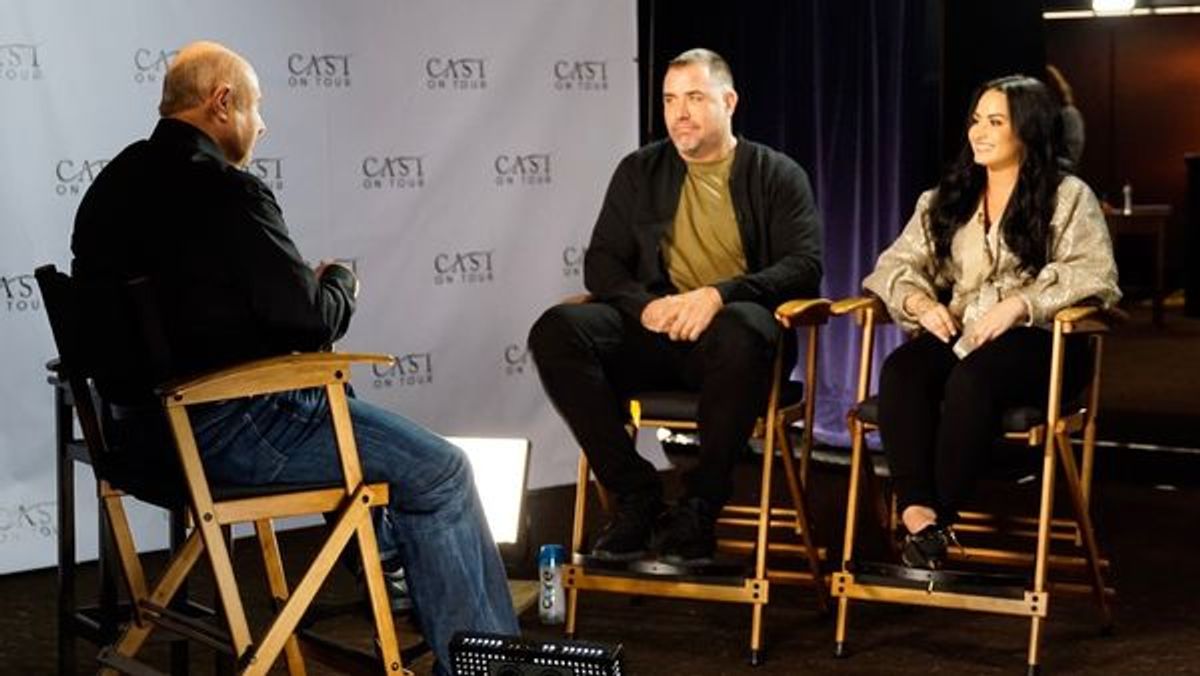 Dr. Phil, Mike Bayer, Demi Lovato at 