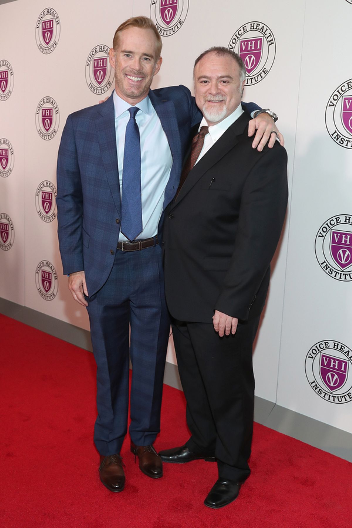 Joe Buck and Steven Zeitels at 