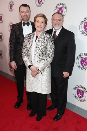 Sam Smith, Julie Andrews and Steven Zeitels Photo