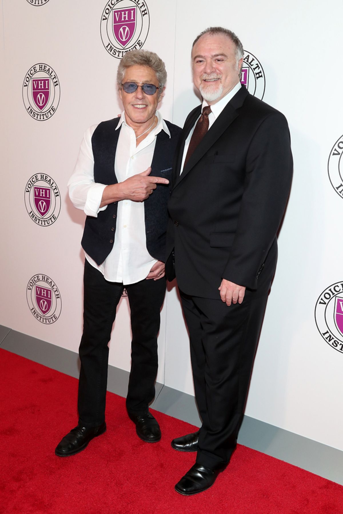 Roger Daltrey and Steven Zeitels at 