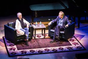 Glenn Close and Andrew Lloyd Webber Photo