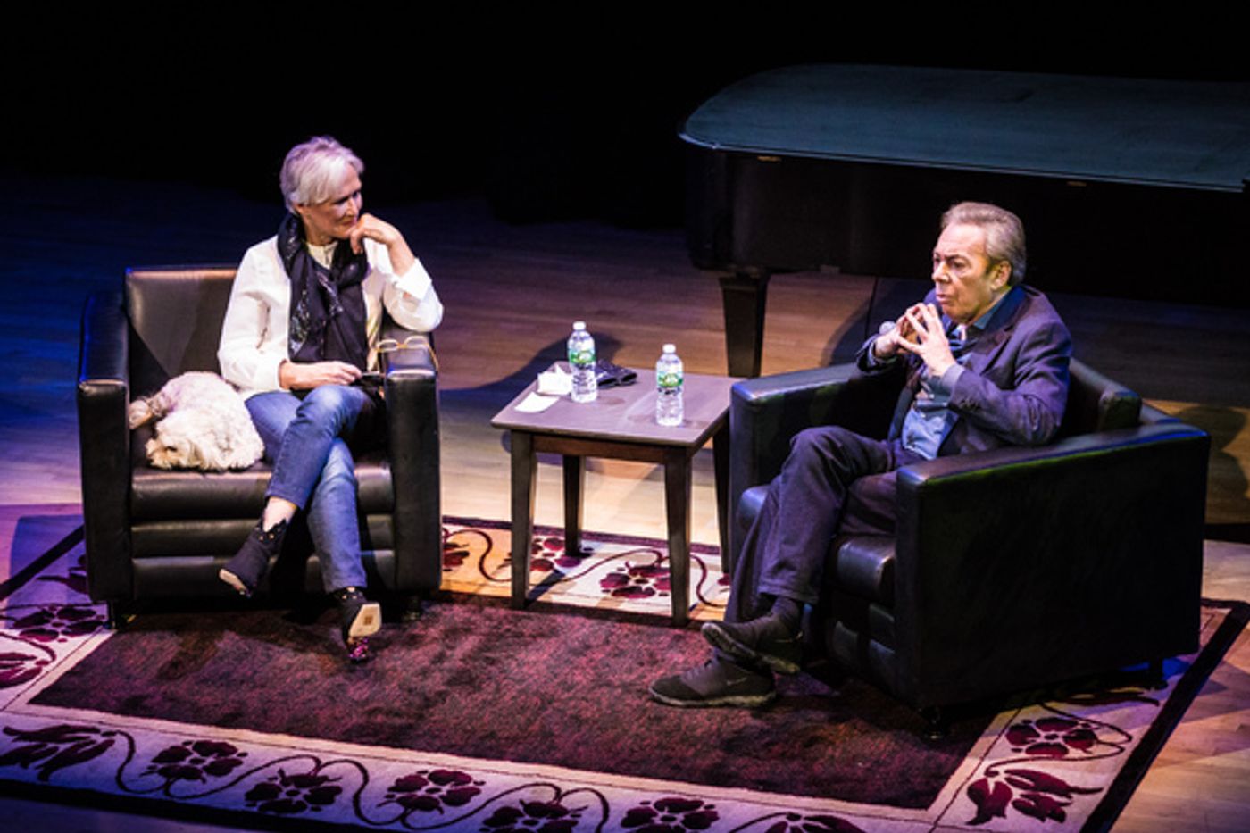 Photo Flash: Glenn Close Chats with Andrew Lloyd Webber About His New Memoir, UNMASKED Photo Flash: Glenn Close Chats with Andrew Lloyd Webber About His New Memoir, UNMASKED Image