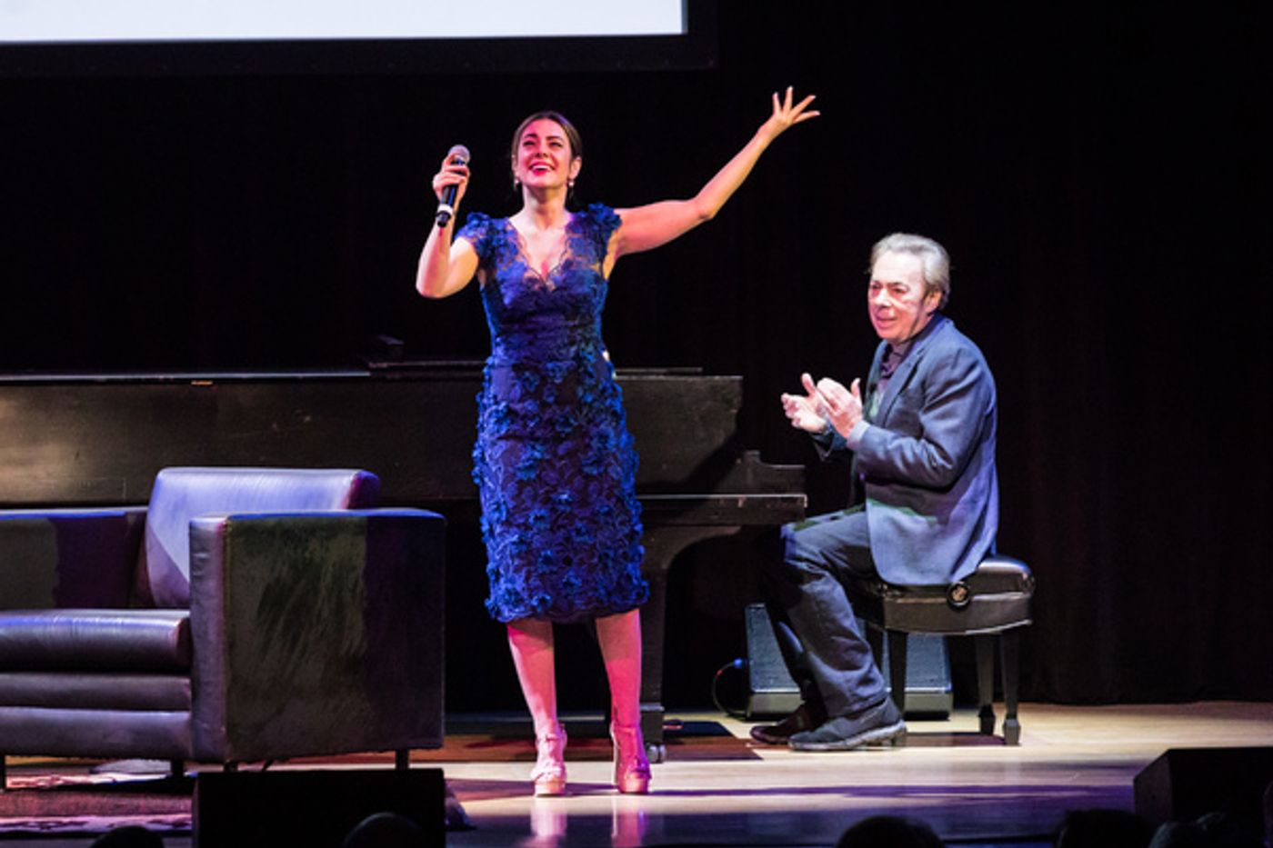 Photo Flash: Glenn Close Chats with Andrew Lloyd Webber About His New Memoir, UNMASKED Photo Flash: Glenn Close Chats with Andrew Lloyd Webber About His New Memoir, UNMASKED Image