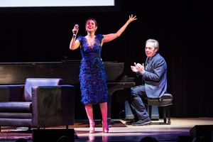 Meghan Picerno and Andrew Lloyd Webber @ BroadwayWorld Meghan Picerno and Andrew Lloyd Webber Photo