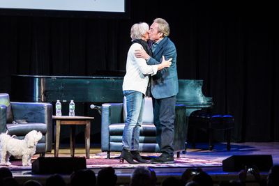 Glenn Close and Andrew Lloyd Webber Photo