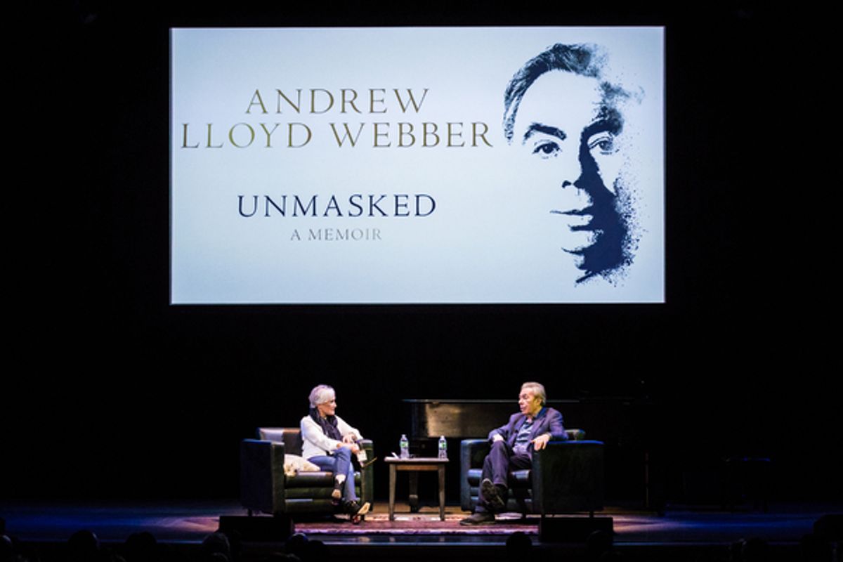 Glenn Close and Andrew Lloyd Webber at 