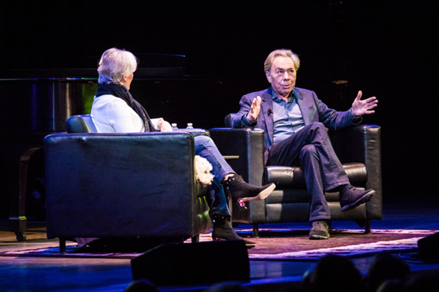 Photo Flash: Glenn Close Chats with Andrew Lloyd Webber About His New Memoir, UNMASKED Photo Flash: Glenn Close Chats with Andrew Lloyd Webber About His New Memoir, UNMASKED Image