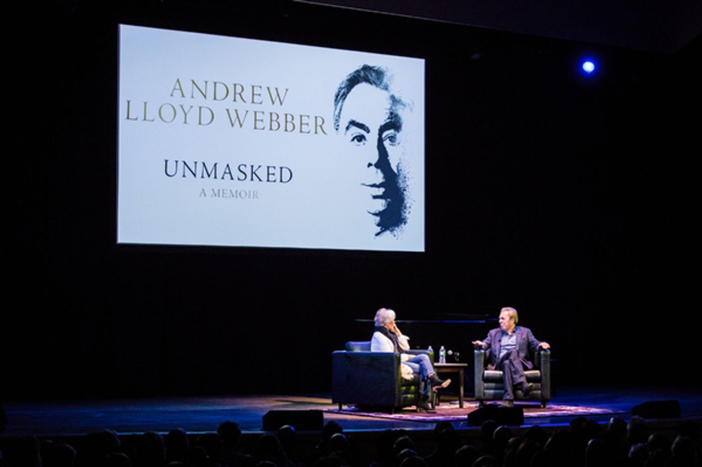 Photo Flash: Glenn Close Chats with Andrew Lloyd Webber About His New Memoir, UNMASKED Photo Flash: Glenn Close Chats with Andrew Lloyd Webber About His New Memoir, UNMASKED Image