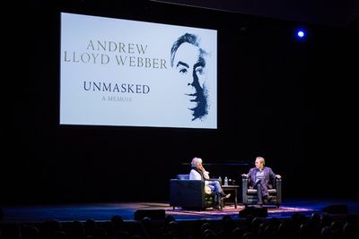 Glenn Close and Andrew Lloyd Webber Photo