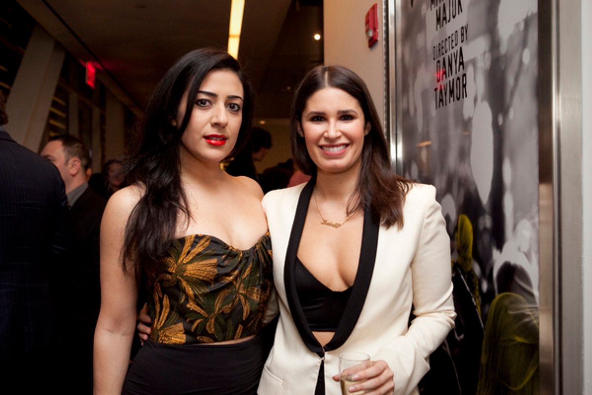 Nadine Malouf and Nicole Villamil at 
