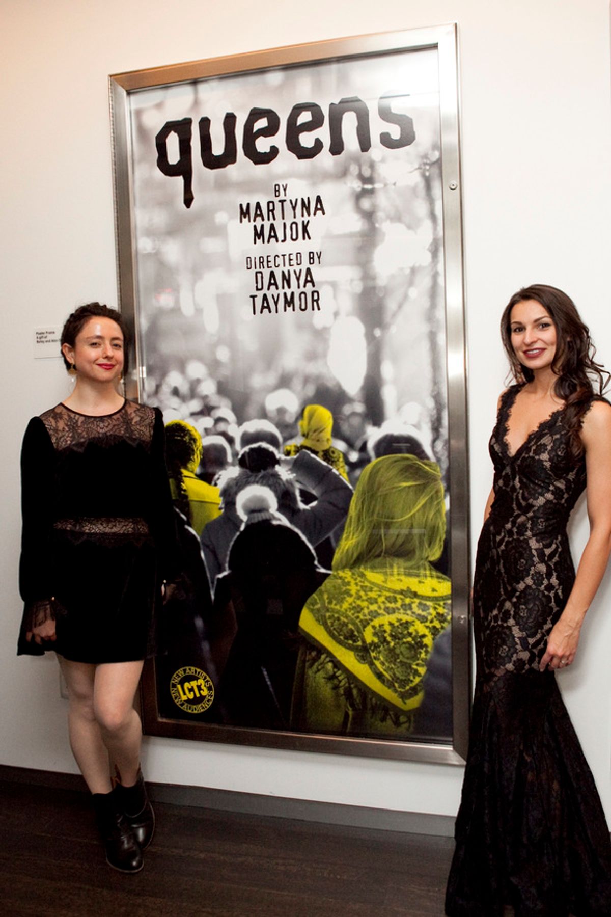 queens director Danya Taymor and playwright Martyna Majok at 