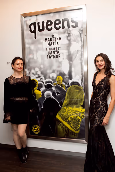 queens director Danya Taymor and playwright Martyna Majok Photo