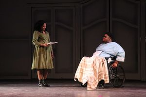  Lorenzo Rush Jr. as "Vernon Gersch" and Sharriese Hamilton as "Sonia Walsk" Photo
