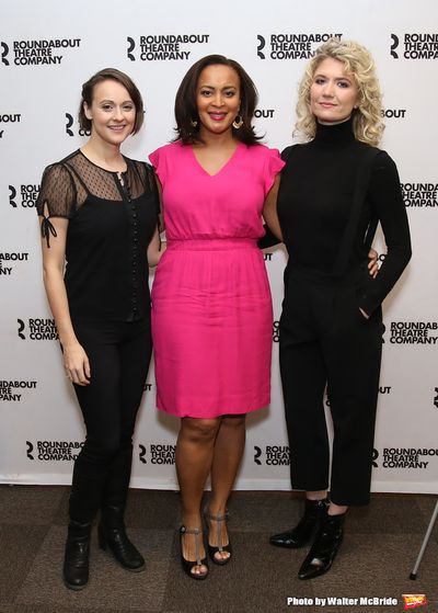 Sara Topham, Opal Alladin, and Scarlett Strallen  Photo
