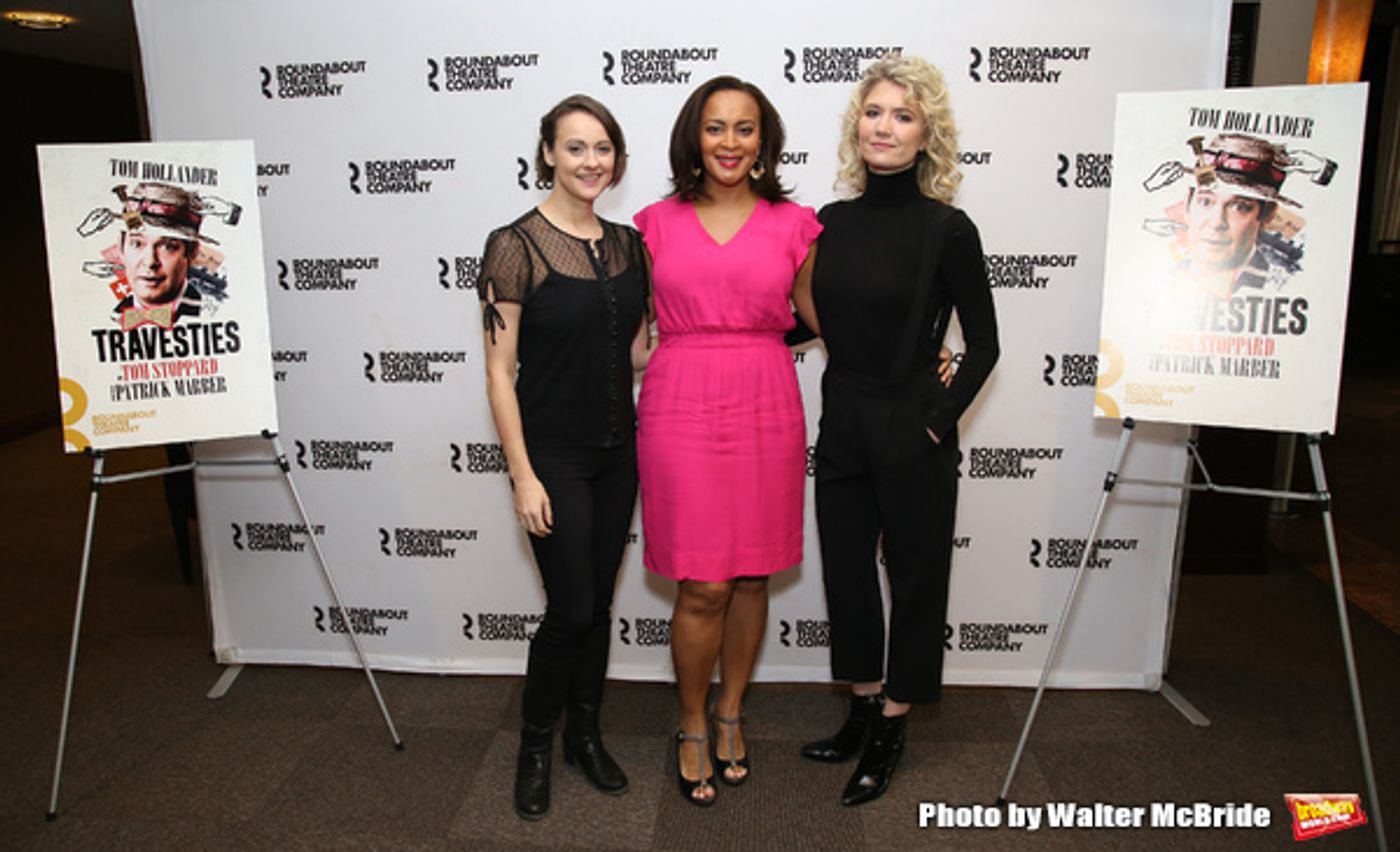 Photo Coverage: The Cast of Roundabout's TRAVESTIES Meets The Press  Image