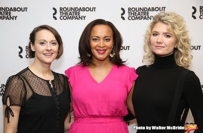 Sara Topham, Opal Alladin, and Scarlett Strallen  Photo