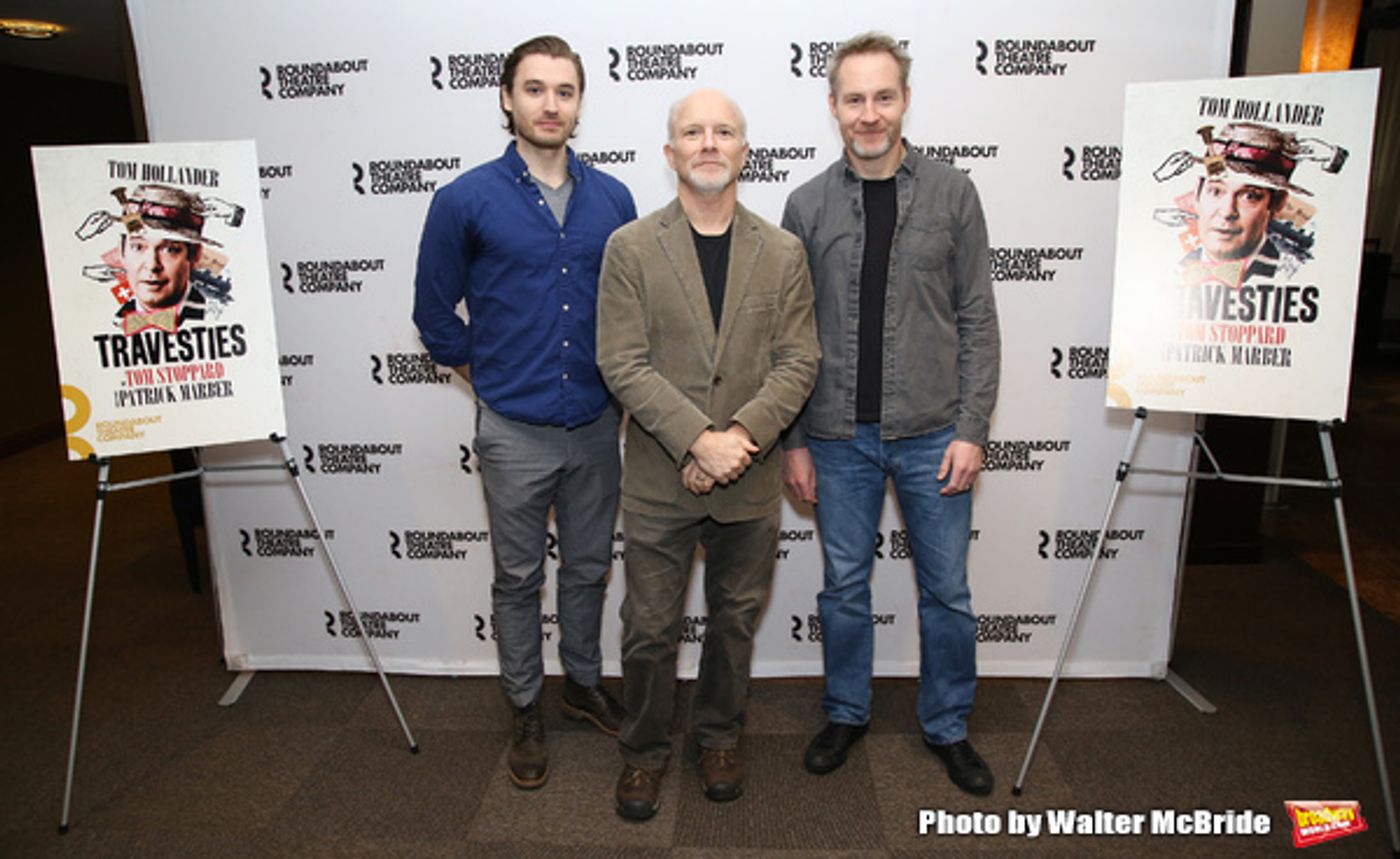 Photo Coverage: The Cast of Roundabout's TRAVESTIES Meets The Press  Image