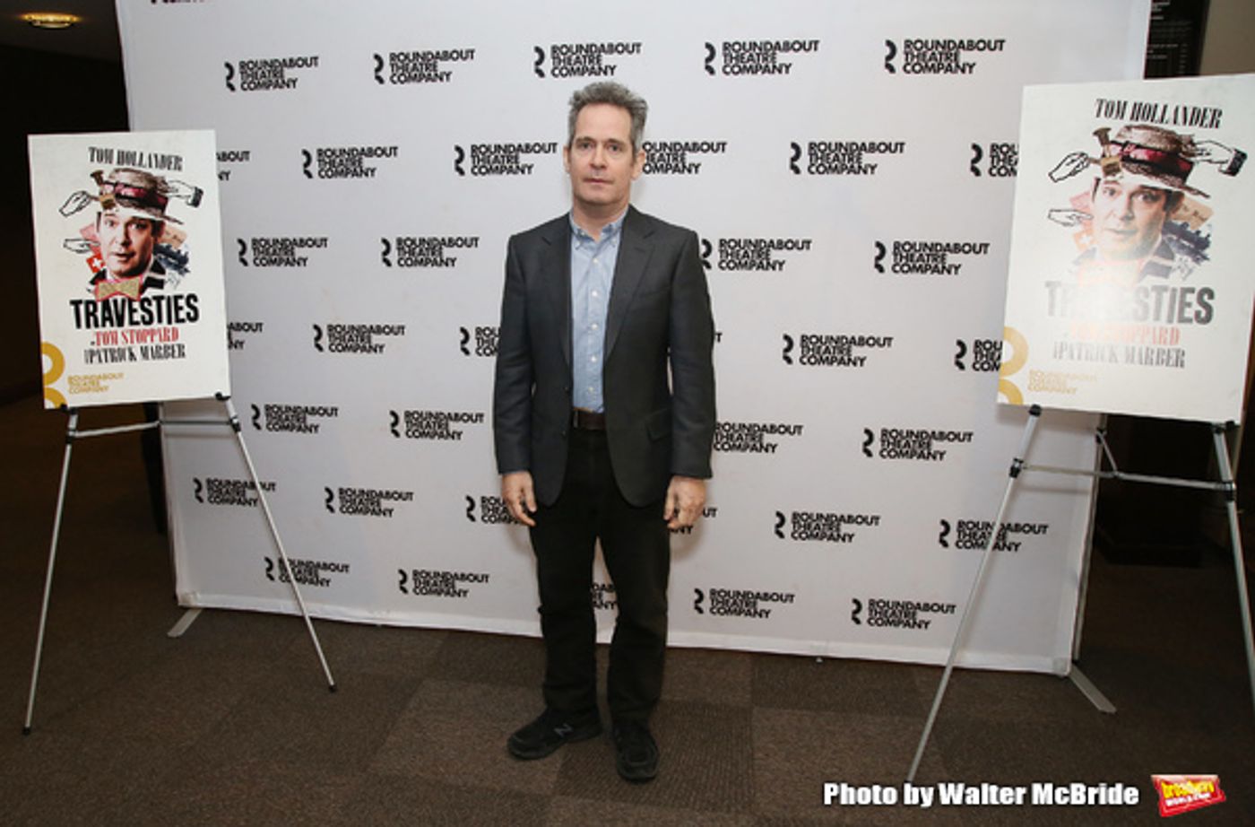Photo Coverage: The Cast of Roundabout's TRAVESTIES Meets The Press  Image