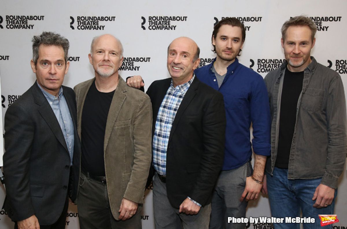 Tom Hollander, Dan Butler, Patrick Kerr, Seth Numrich, and Peter McDonald  at 