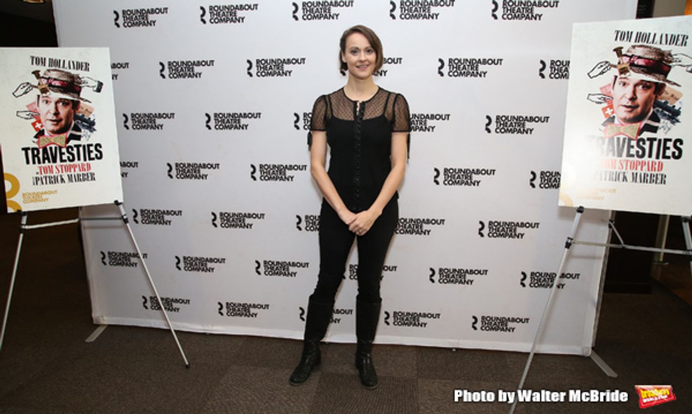Photo Coverage: The Cast of Roundabout's TRAVESTIES Meets The Press  Image
