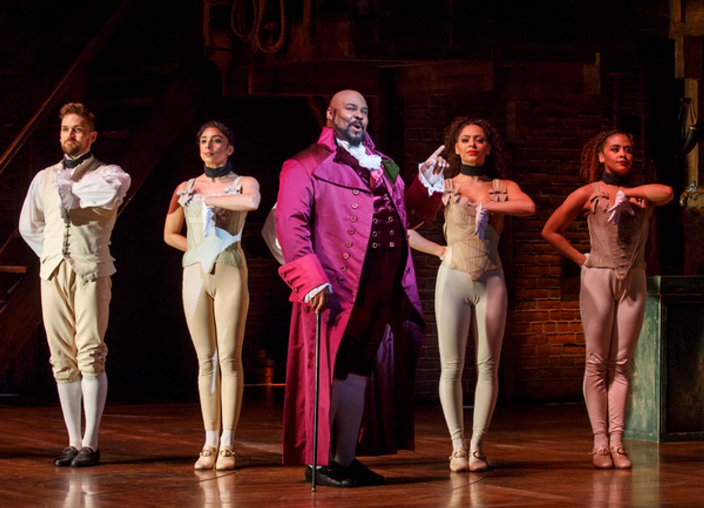 Photo Flash: Get A First Look at the New Broadway Cast of HAMILTON  Image