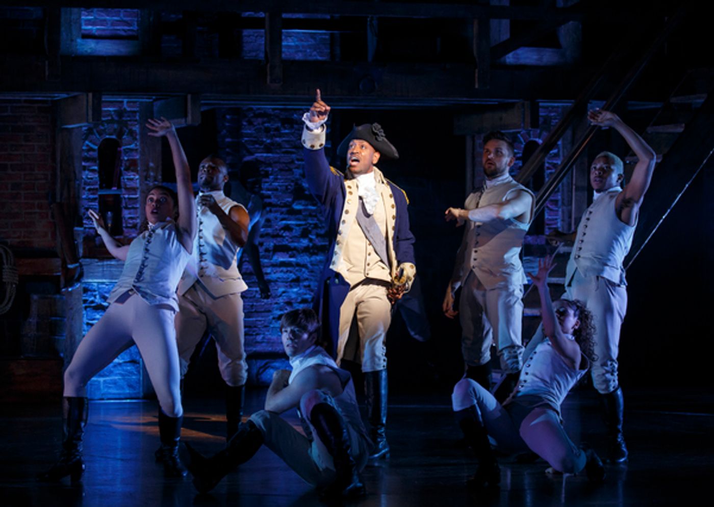Photo Flash: Get A First Look at the New Broadway Cast of HAMILTON  Image
