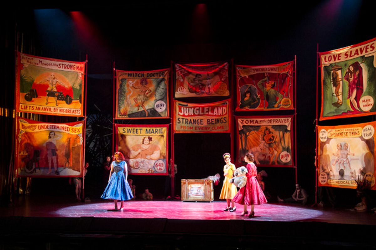 A scene from Phelim McDermott's new production of Mozart's Cosi fan tutte . Photographed here at the English National Opera. Photo by Martin Smith.

 at 