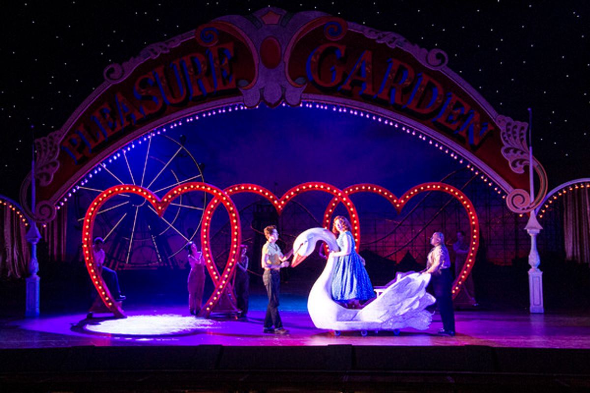A scene from Phelim McDermott's new production of Mozart's Cosi fan tutte . Photographed here at the English National Opera. Photo by Martin Smith.

 at 