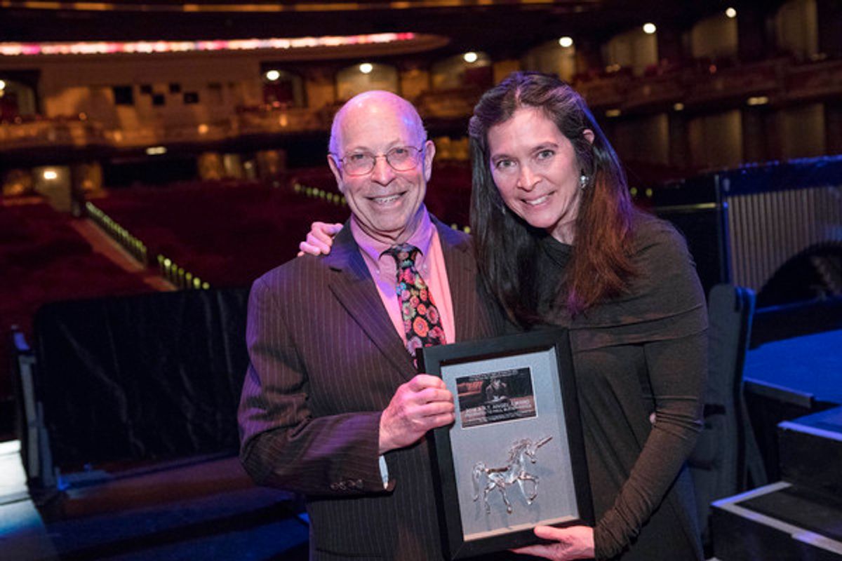 2018 A.R.T. Angel Award recipient and A.R.T. Trustee Paul Buttenwieser and A.R.T. Terrie & Bradley Bloom Artistic Director Diane Paulus at the 2018 A.R.T. Gala.
Photo: Gretjen Helene Photography. at 