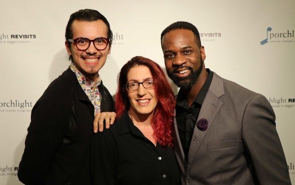 (L to R) Assistant Director Adrian Abel Azevedo, Music Director Andra Velis Simon and Photo
