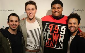 (L to R) Actors Koray Tarhan, Billy Rude, Lorenzo Rush Jr. and Yando Lopez at the ope Photo