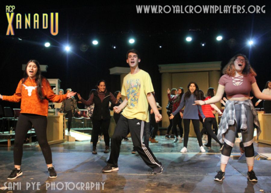 Photo Flash: Royal Crown Players In Rehearsal for XANADU Image