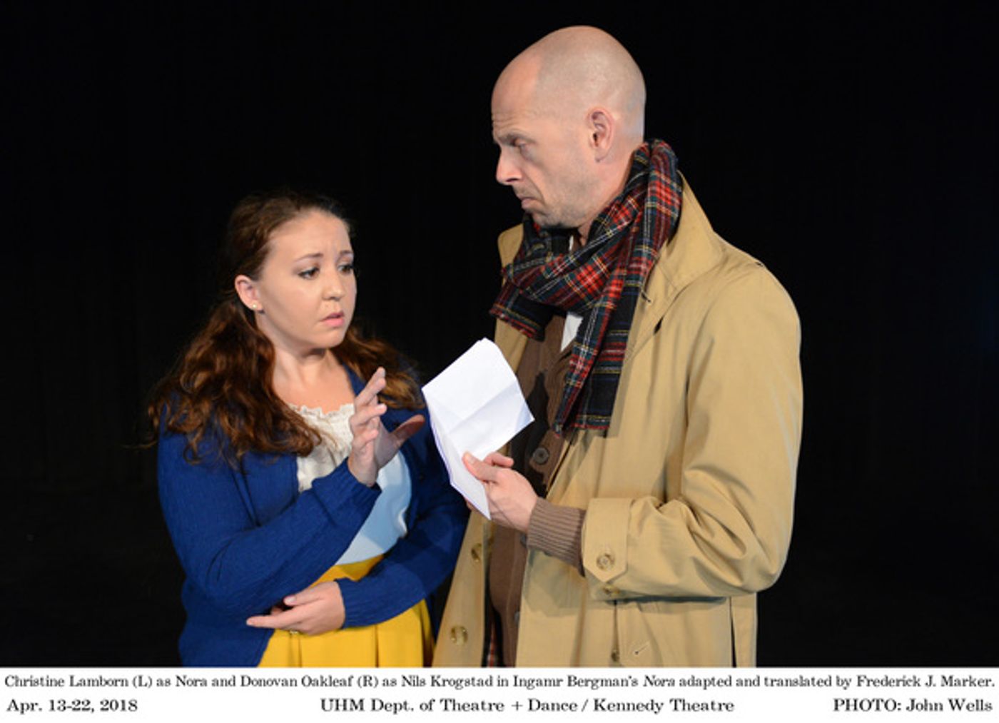 Photo Flash: NORA Opens at Kennedy Theatre, 4/13  Image