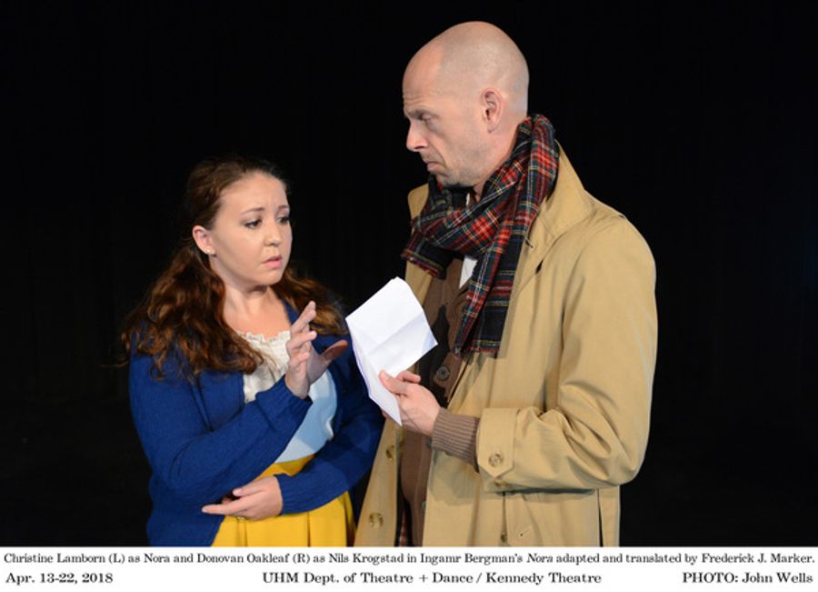 Photo Flash: NORA Opens at Kennedy Theatre, 4/13 Image