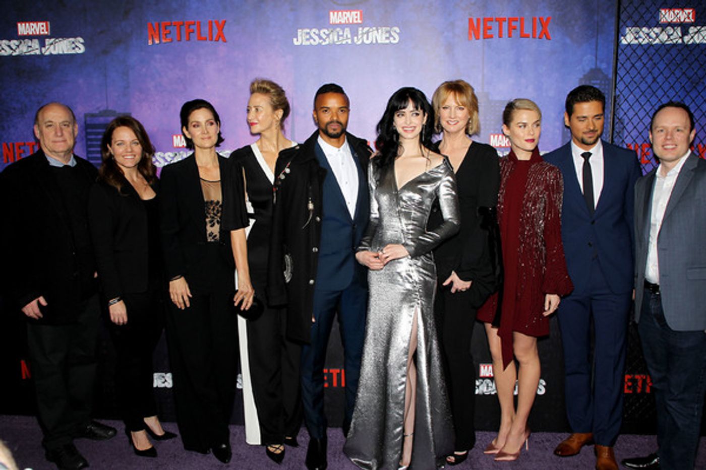 Photo Coverage: The Stars of Netflix's JESSICA JONES Take the Red Carpet At The Season Two Premiere  Image
