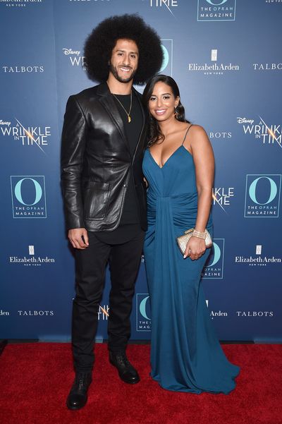 Colin Kaepernick and Nessa Diab  Photo