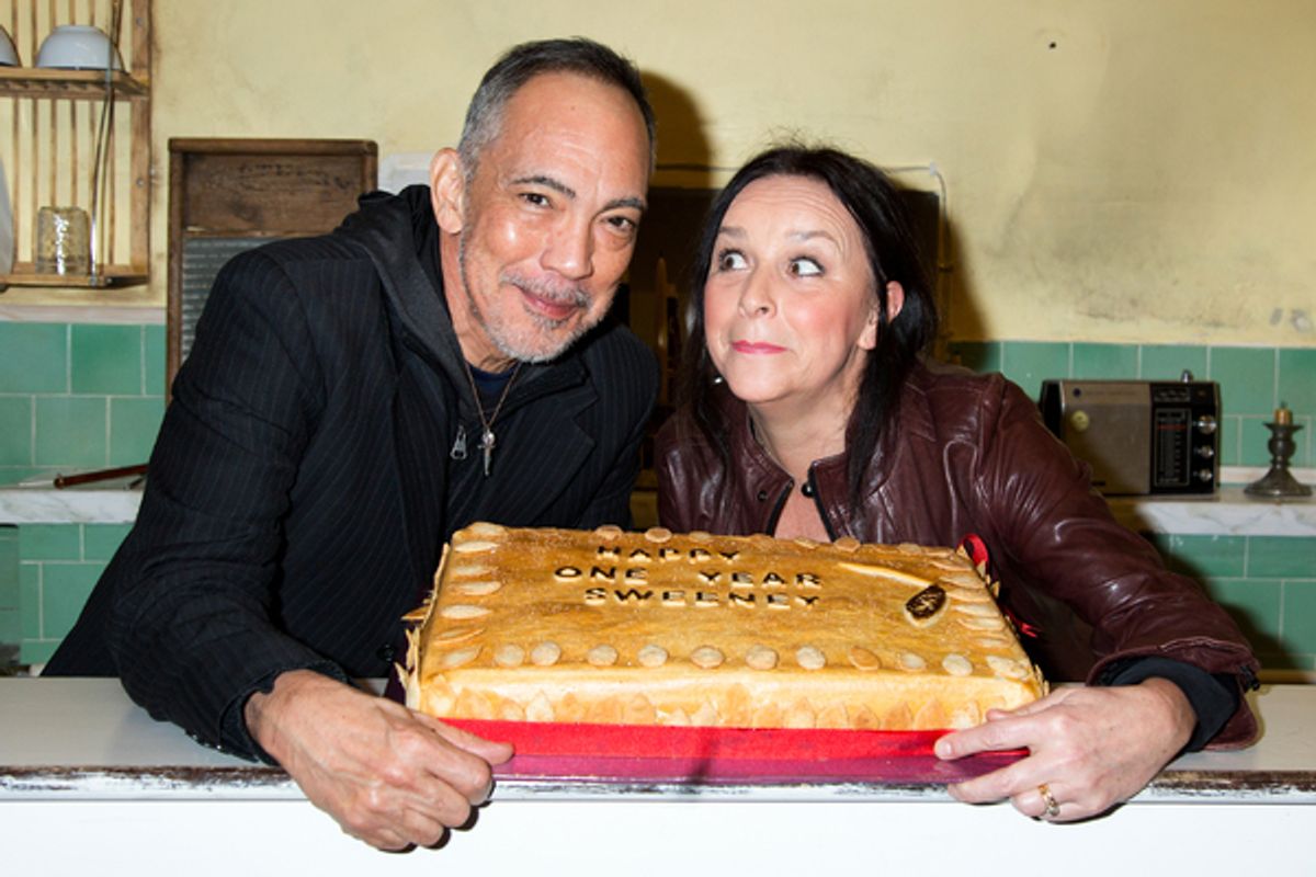 Thom Sesma, Sally Ann Triplett at 