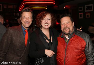 Jim Caruso, Cheryl Bentyne, Justin 'Squigs' Robertson Photo