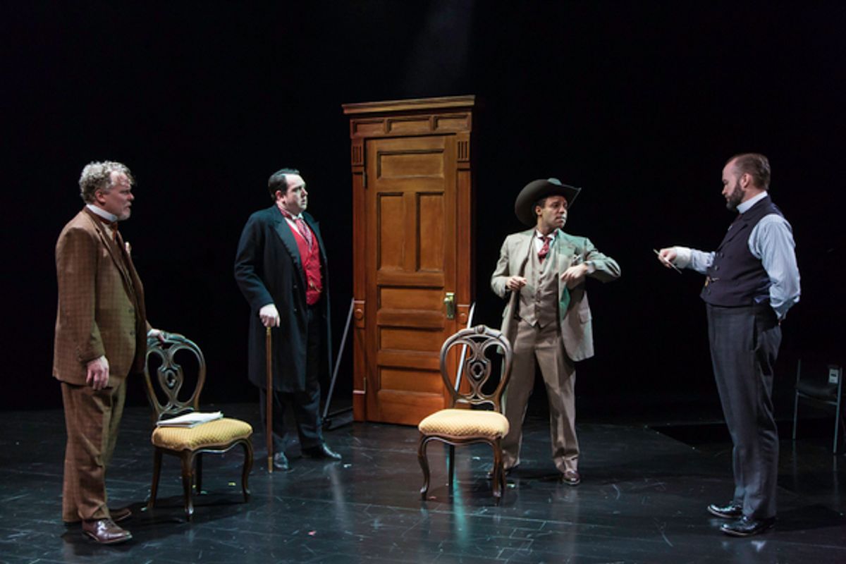 Daniel Pearce Alex Moggridge,  Brian Owen, Christopher Livingston at 