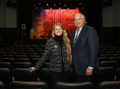 Bonnie Comley and Stewart F. Lane  Photo