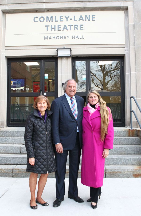 Diane Earl, Stewart F. Lane and Bonnie Comley Photo