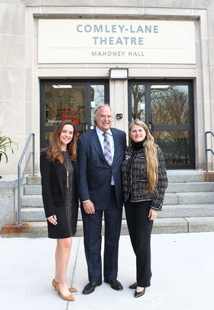 Heather Makrez, Stewart F. Lane and Bonnie Comley  Photo