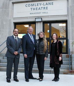 Luis Falcon, Stewart F. Lane, Bonnie Comley and Bridget Marshall  Photo