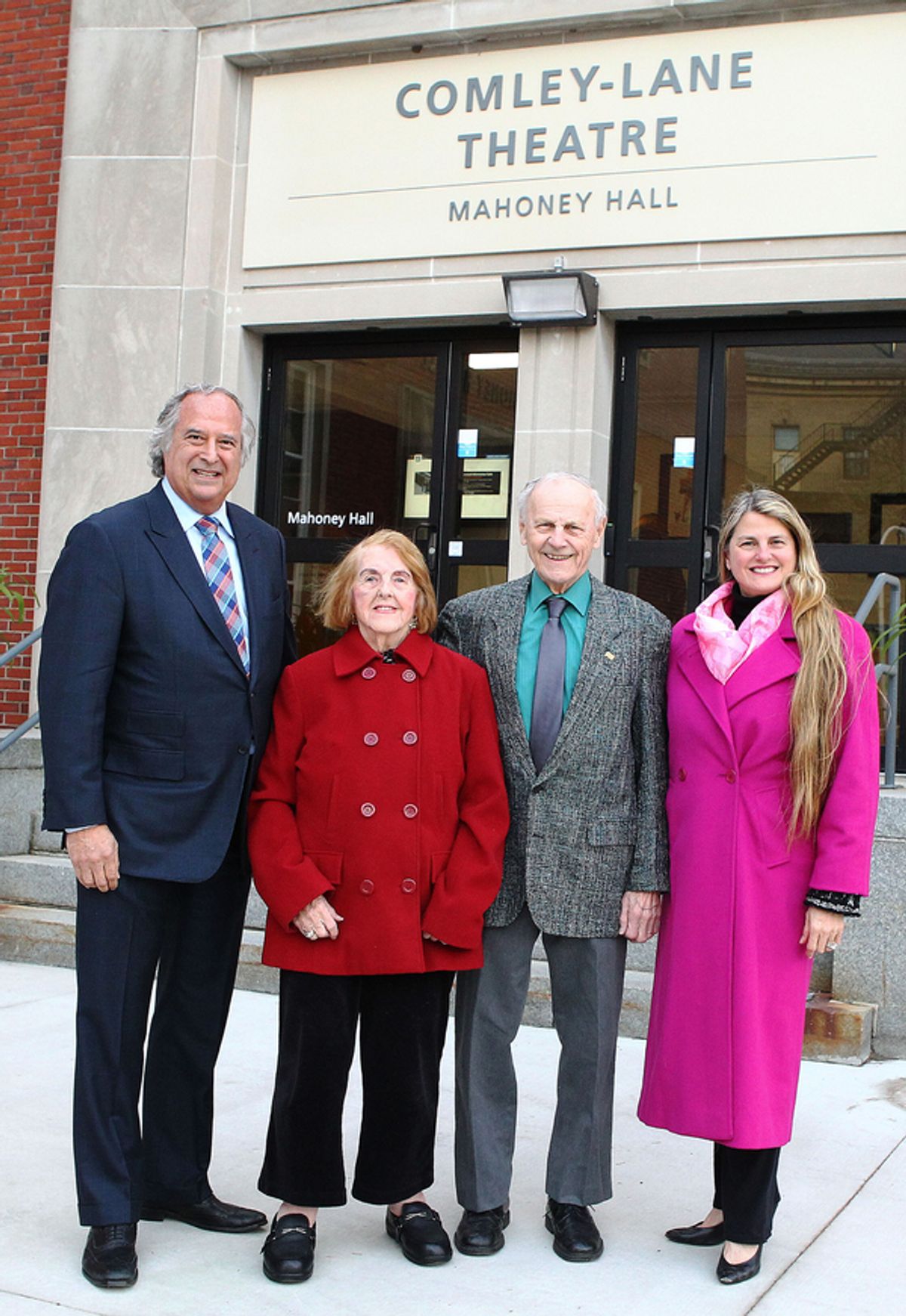 Stewart F. Lane, Virginia Comley, James F. Comley and Bonnie Comley  at 
