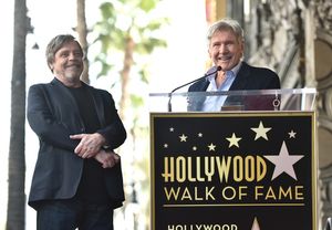 Mark Hamill & Harrison Ford  Photo