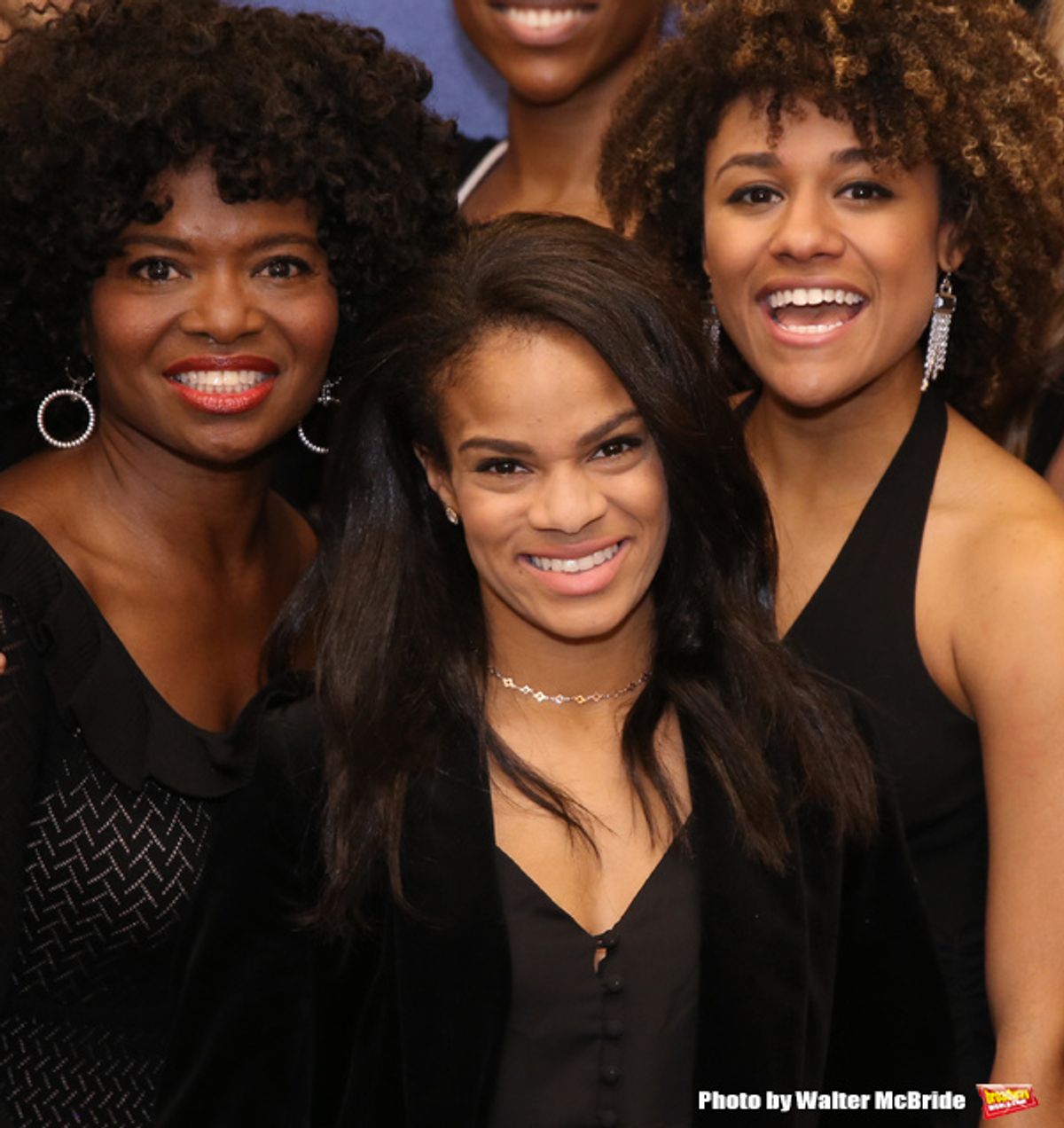 LaChanze, Storm Lever and Ariana DeBose at 