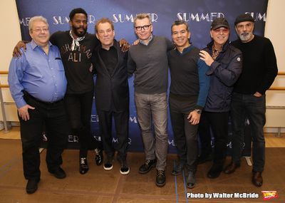 Ron Melrose, Colman Domingo, Des McAnuff, Robert Gary, Sergio Trujillo, Tommy Mottola Photo