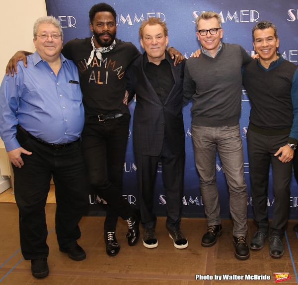 Ron Melrose, Colman Domingo, Des McAnuff, Robert Gary, Sergio Trujillo  Photo